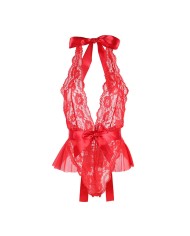 SUBBLIME 953980 BODY SEXY CON VOLANTES CINTURON ROJO L XL