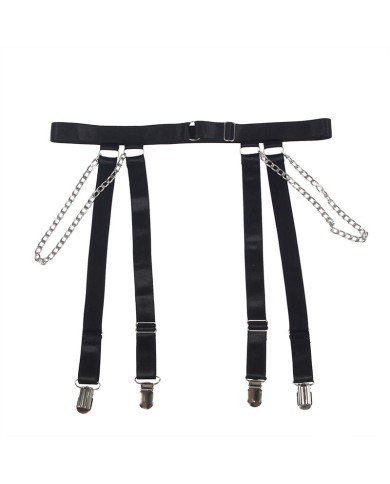 SUBBLIME 954260 BODY CON CADENAS LIGUEROS NEGRO S M