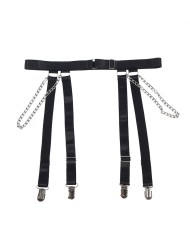 SUBBLIME 954260 BODY CON CADENAS LIGUEROS NEGRO S M