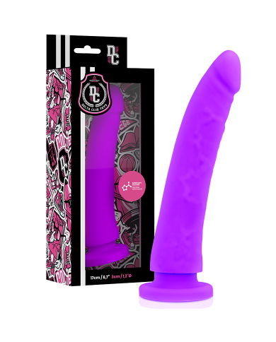 DELTA CLUB DILDO REALISTA LILA SILICONA MEDICA 17 CM O 3 CM DELTA CLUB DILDO REALISTA LILA SILICONA MEDICA 17 CM O 3 CM