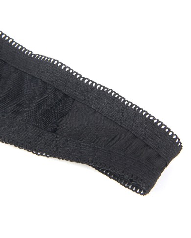 SUBBLIME 955199 SET SUJETADOR CON LAZO NEGRO AJUSTABLE S M