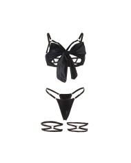 SUBBLIME 955205 SET SUJETADOR CON LAZO NEGRO AJUSTABLE L XL