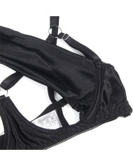 SUBBLIME 955205 SET SUJETADOR CON LAZO NEGRO AJUSTABLE L XL