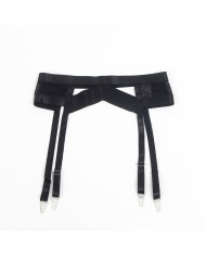 SUBBLIME 955243 SET SUJETADOR CON LIGUERO BONDAGE NEGRO L XL
