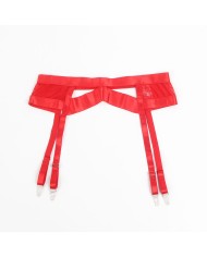 SUBBLIME 955250 SET SUJETADOR CON LIGUERO BONDAGE ROJO S M