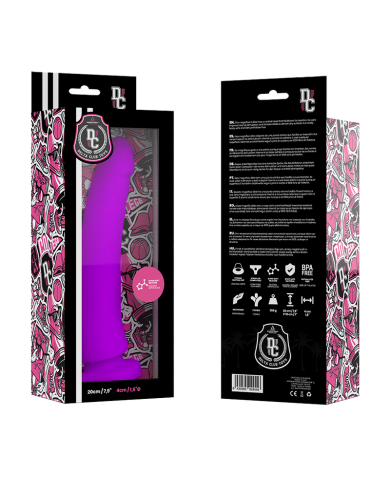 DELTA CLUB DILDO REALISTA LILA SILICONA MEDICA 20 CM O 4 CM DELTA CLUB DILDO REALISTA LILA SILICONA MEDICA 20 CM O 4 CM