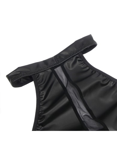 SUBBLIME 955489 VESTIDO CUELLO HALTER CON TRANSPARENCIAS NEGRO L XL