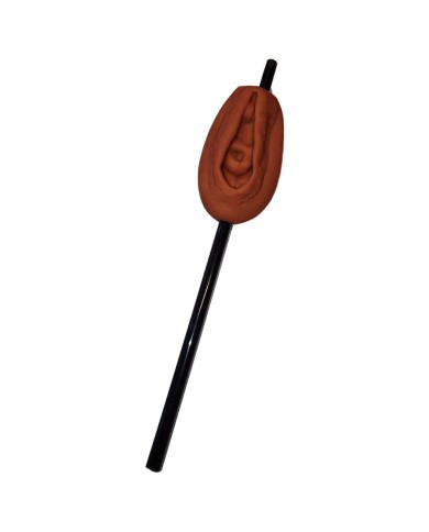 DIABLO PICANTE PAJITA DE VAGINA TONO OSCURO