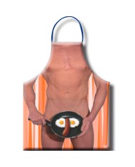 DIABLO PICANTE DELANTAL HUEVOS FRITOS HOMBRE