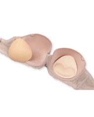 BYE BRA ALMOHADILLAS PERFECT PUSH UP BEIGE