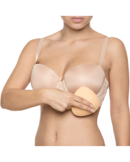 BYE BRA ALMOHADILLAS PERFECT PUSH UP BEIGE