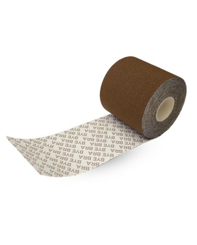 BYE BRA BODY CINTA 5 M X 65 CM 3 PARES DE PEZONERAS MARRON