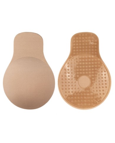 BYE BRA ELEVADOR PECHO PUSH UP TELA BEIGE TALLA XL