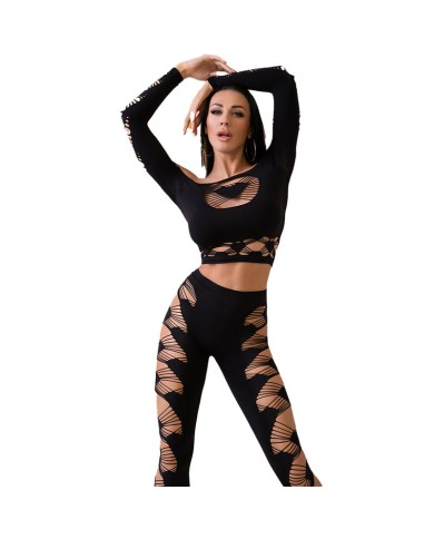 CHILIROSE CR 4436 TOP LEGGINS NEGRO S L