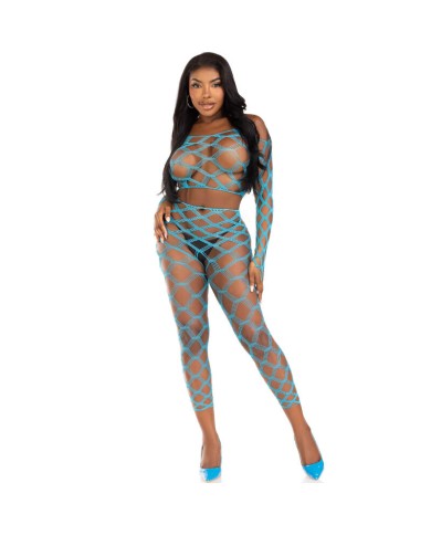 LEG AVENUE TOP LEGGINS HARDCORE VERDE