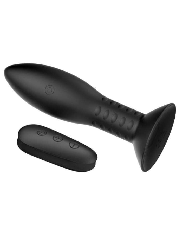 MR PLAY PLUG CON BOLAS ROTADORAS NEGRO CONTROL REMOTO