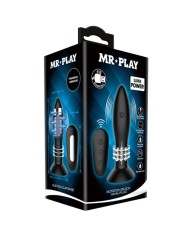 MR PLAY PLUG CON BOLAS ROTADORAS NEGRO CONTROL REMOTO