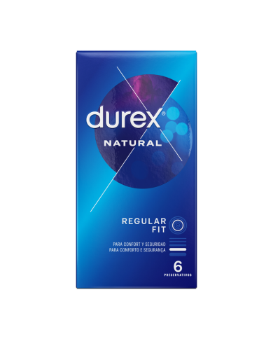 DUREX NATURAL CLASSIC 6 UNIDADES