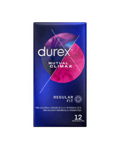 DUREX CLIMAX MUTUO 12 UNIDADES