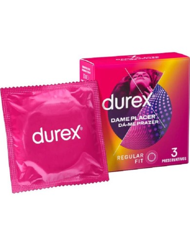DUREX DAME PLACER 3 UNIDADES
