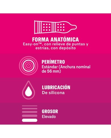 DUREX DAME PLACER 12 UNIDADES