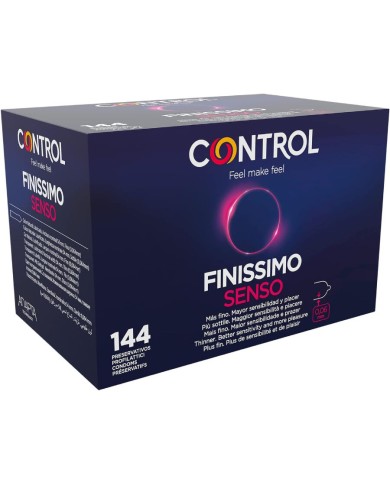 CONTROL PRESERVATIVOS FINISSIMO SENSO 144 UNIDADES