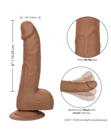 CALEXOTICS SILICONE STUDS 1524 CM BROWN CALEXOTICS SILICONE STUDS 1524 CM BROWN