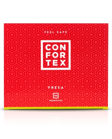 CONFORTEX PRESERVATIVOS FRESA CAJA 144 UDS