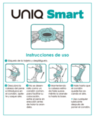 UNIQ SMART PRESERVATIVOS PRE ERECCION SIN LATEX 3 UNIDADES