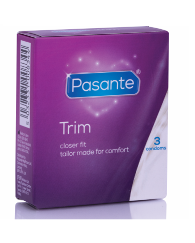 PASANTE PRESERVATIVOS TRIM MS DELGADO 3 UNIDADES