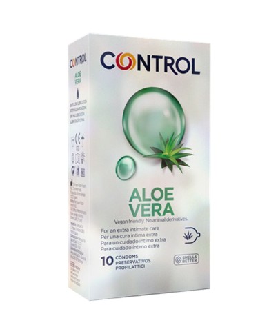 CONTROL PRESERVATIVOS CON ALOE VERA 10 UNIDADES