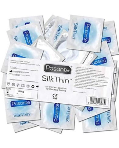 PASANTE PRESERVATIVO SILK THIN MS FINO 144 UNIDADES