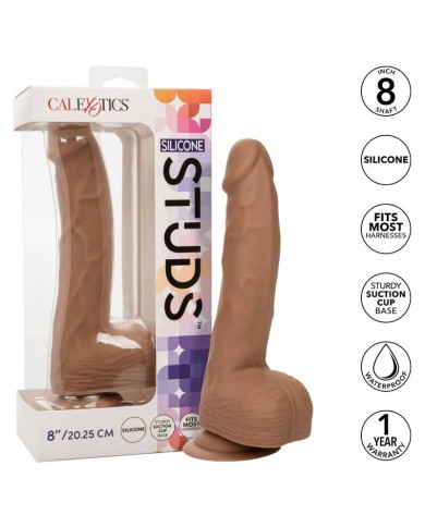CALEXOTICS SILICONE STUDS 2032 CM BROWN CALEXOTICS SILICONE STUDS 2032 CM BROWN