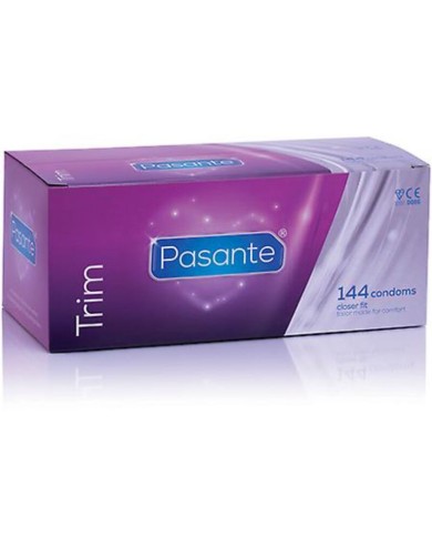 PASANTE PRESERVATIVO TRIM AJUSTADO CAJA 144 UNIDADES