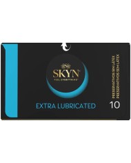 SKYN PRESERVATIVO EXTRA LUBRICADO 10 UNIDADES
