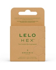 LELO HEX ORGANIC PRESERVATIVO CAJA 3 UDS