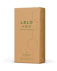 LELO HEX ORGANIC PRESERVATIVO CAJA 12 UDS