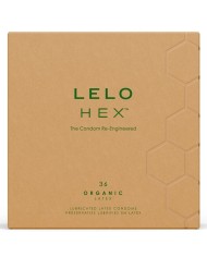 LELO HEX ORGANIC PRESERVATIVO CAJA 36 UDS