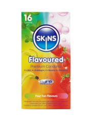 SKINS MULTI SABORES PRESERVATIVOS PREMIUM PACK 16