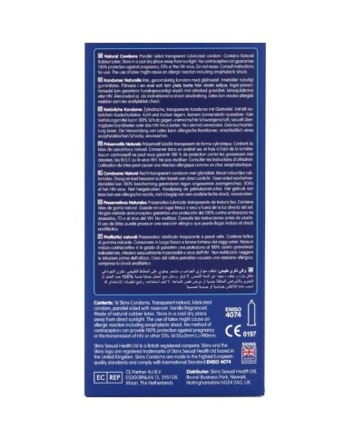 SKINS NATURAL PRESERVATIVOS PREMIUM PACK 16