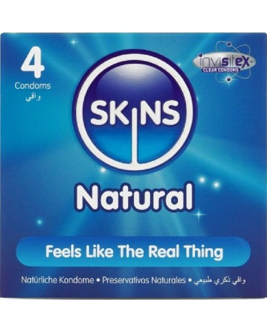 SKINS NATURAL PRESERVATIVOS PREMIUM PACK 4