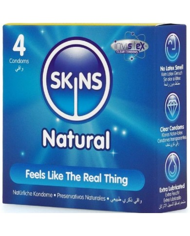 SKINS NATURAL PRESERVATIVOS PREMIUM PACK 4