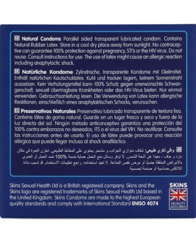 SKINS NATURAL PRESERVATIVOS PREMIUM PACK 4