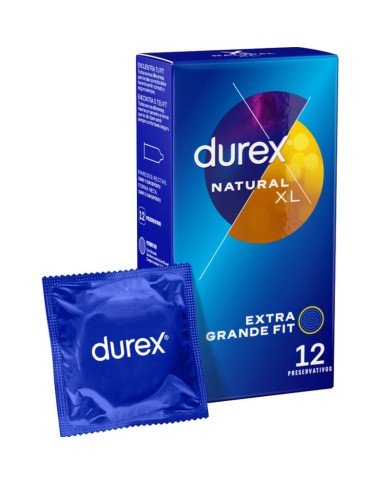 DUREX NATURAL XL 12 UNIDADES