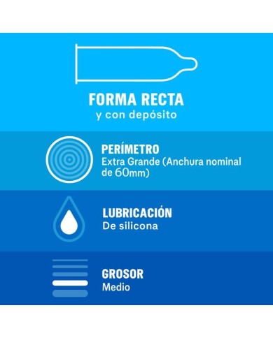 DUREX NATURAL XL 12 UNIDADES