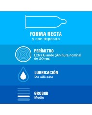 DUREX NATURAL XL 12 UNIDADES