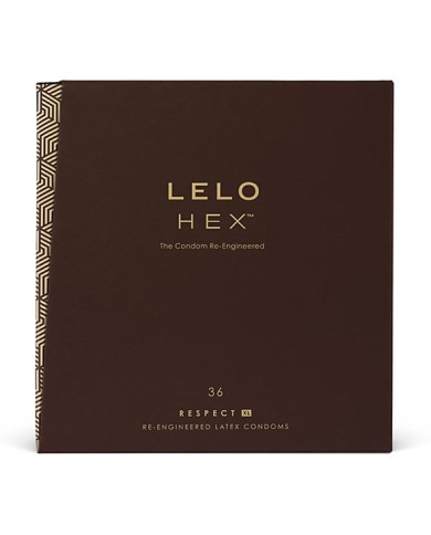 LELO HEX PRESERVATIVO RESPECT XL 36 PACK