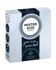 MISTER SIZE PRESERVATIVOS TALLA XS 47 MM 3 UNIDADES