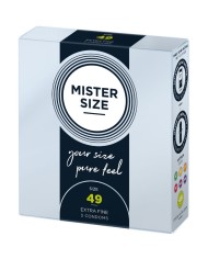 MISTER SIZE PRESERVATIVOS TALLA S 49 MM 3 UNIDADES