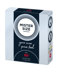 MISTER SIZE PRESERVATIVOS TALLA XL 60 MM 3 UNIDADES